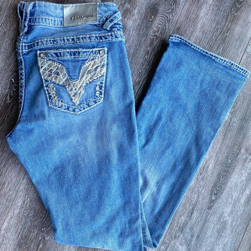 Vigoss Slim Chelsea Boot Jeans